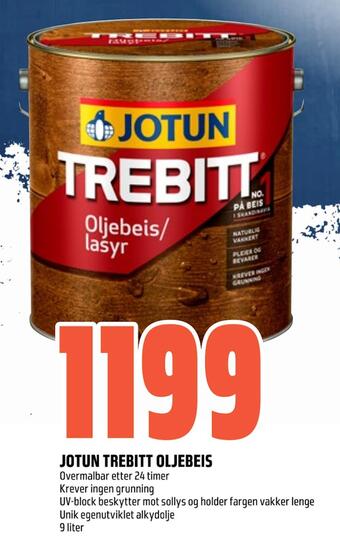 Coop Obs Jotun trebitt oljebeis tilbud