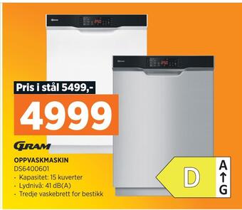 POWER Oppvaskmaskin tilbud
