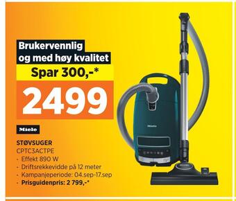 POWER Støvsuger tilbud