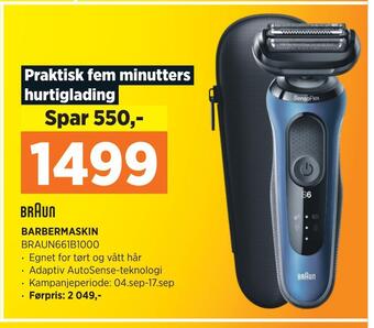 POWER Barbermaskin tilbud