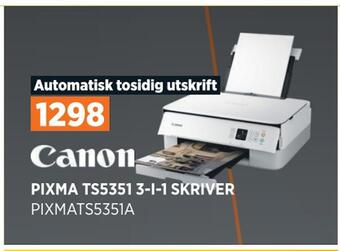 POWER Pixma ts5351 3-i-1 skriver tilbud