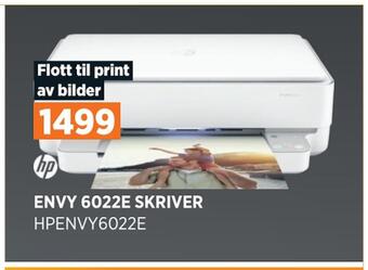 POWER Envy 6022e skriver tilbud