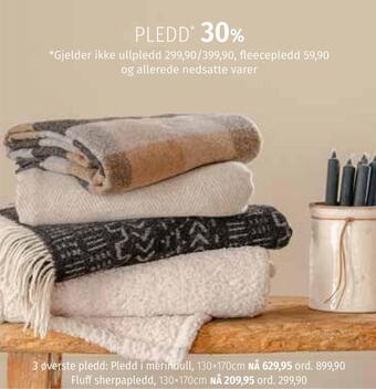 Nille Pledd tilbud