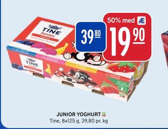 Rema 1000 Junior yoghurt tilbud