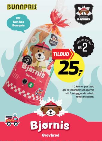 Bunnpris Grovbrød tilbud