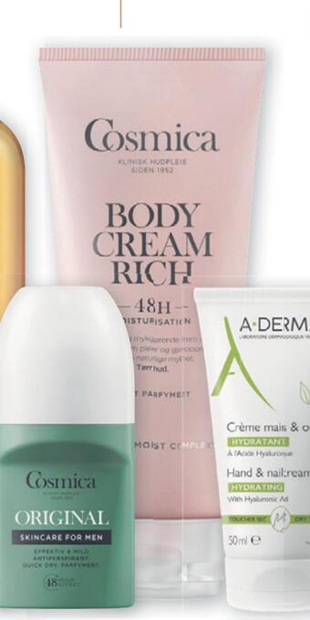 Vitusapotek Cosmica body cream rich, parfymert tilbud