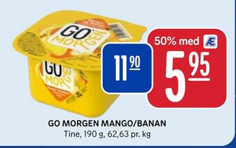 Rema 1000 Go morgen mango/banan tilbud