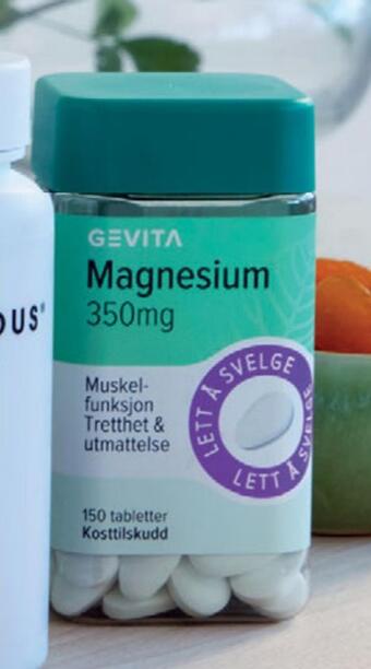 Vitusapotek Gevita magnesium tilbud