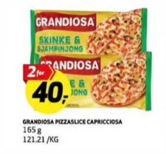 Bunnpris Grandiosa pizza tilbud