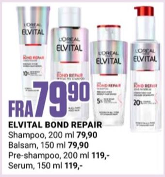 Europris Elvital shampoo tilbud