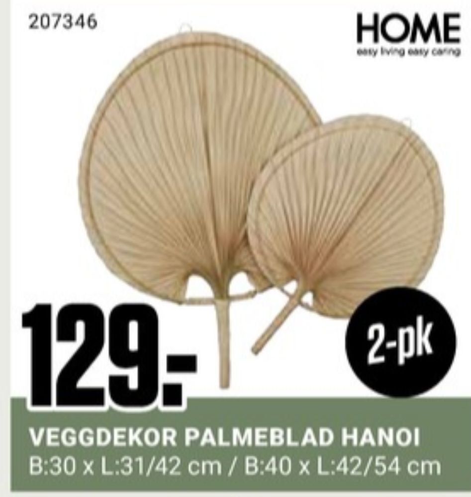 Europris Home pyntegjenstander tilbud
