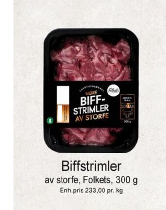 Joker Folkets biffstrimler tilbud