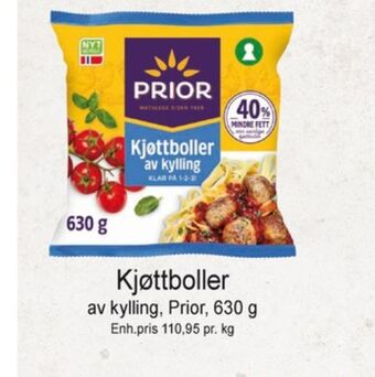 Joker Prior kjøttboller tilbud