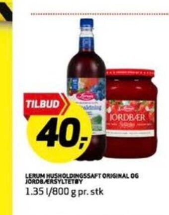 Bunnpris Lerum saft tilbud