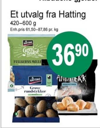 Joker Hatting rundstykker tilbud