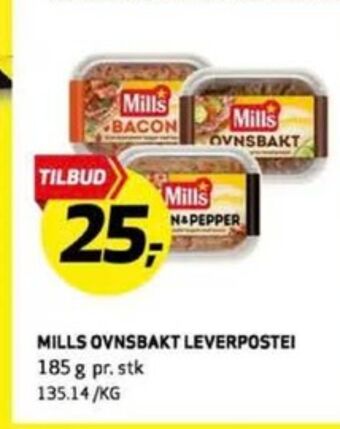 Bunnpris Bacon leverpostei tilbud