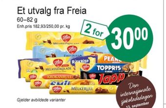 Joker Melkesjokolade sjokoladebar tilbud