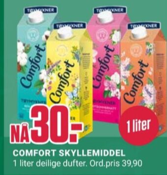 Europris Comfort tøymykner tilbud