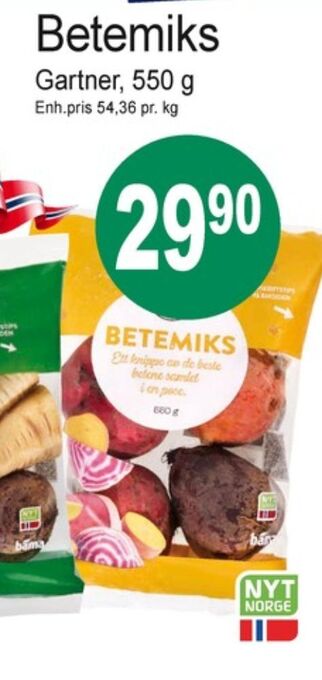 Joker Gartner betemix tilbud