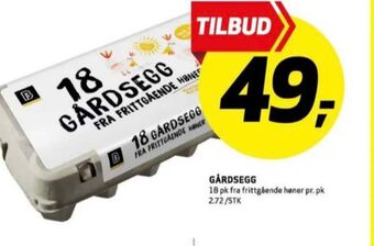 Bunnpris Bunnpris egg tilbud
