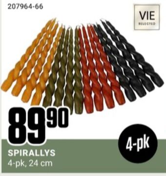 Europris Vie selected lys tilbud