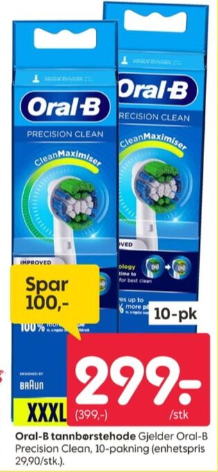 Rusta Braun oral-b børstehoder tilbud