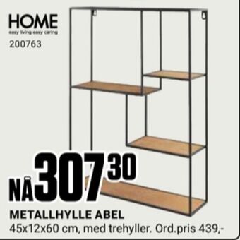 Europris Home hylle tilbud