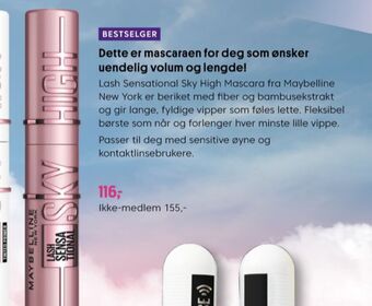 VITA Maybelline mascara tilbud