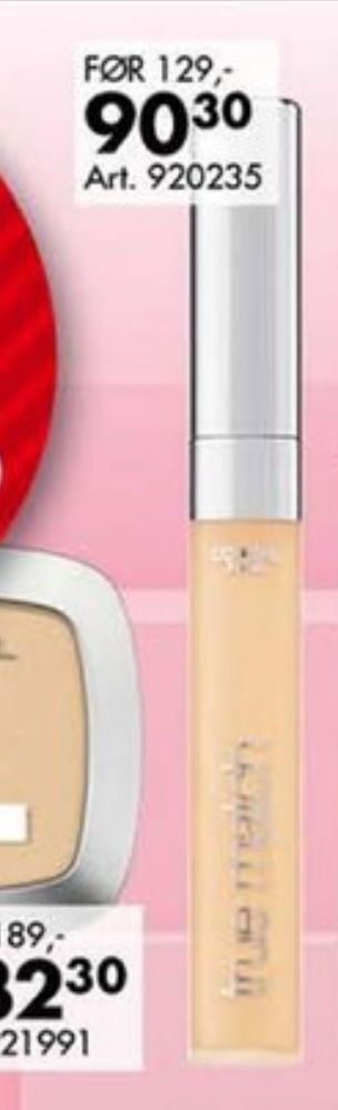 Sparkjøp Loreal paris concealer tilbud
