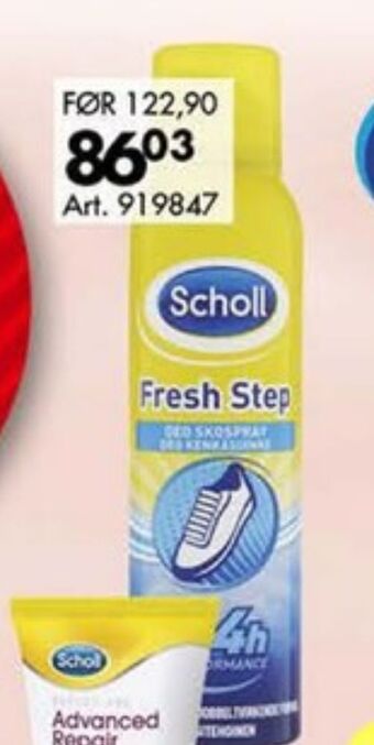 Sparkjøp Scholl fotpleie tilbud