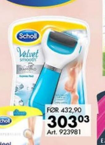 Sparkjøp Scholl fotfil tilbud