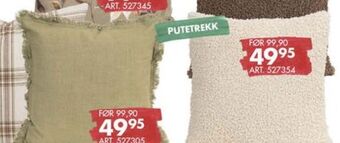 Sparkjøp Ukjent putetrekk tilbud