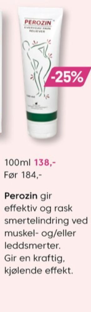 VITA Perozin muskelsalve tilbud