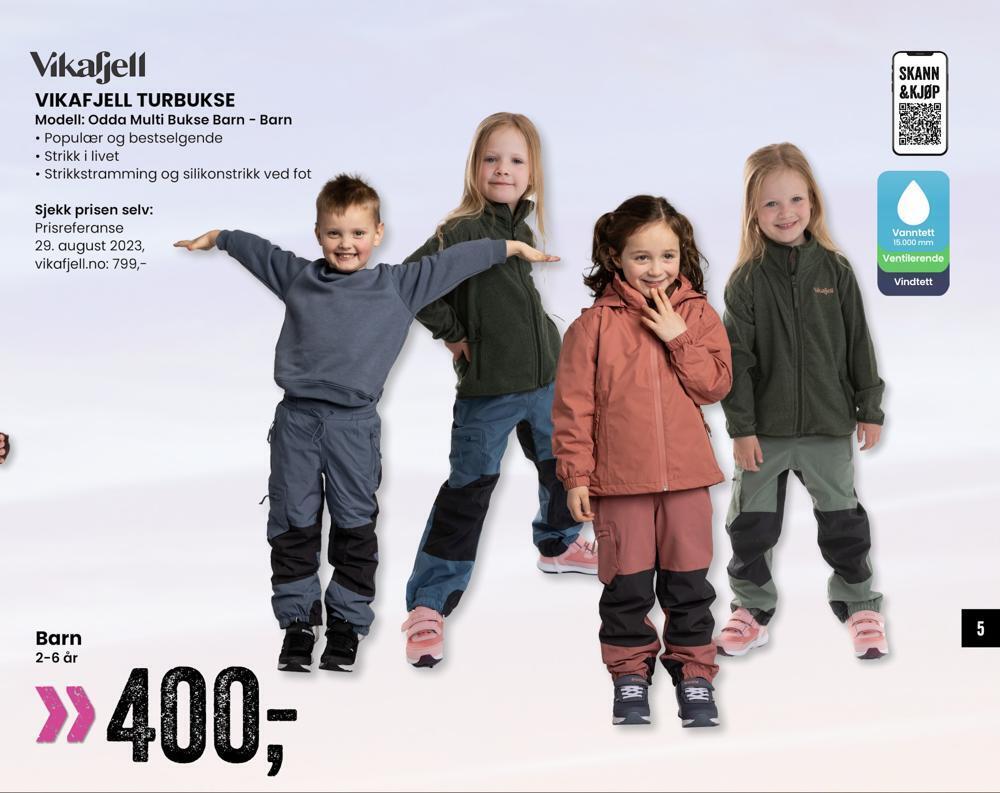 Sport Outlet Vikafjell turbukse tilbud