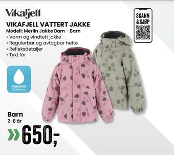 Sport Outlet Vikafjell vattert jakke tilbud