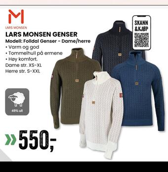Sport Outlet Lars monsen genser tilbud