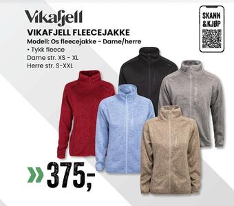 Sport Outlet Vikafjell fleecejakke tilbud