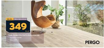 Megaflis Pergo vinylgulv otra pad pro modern grey oak tilbud