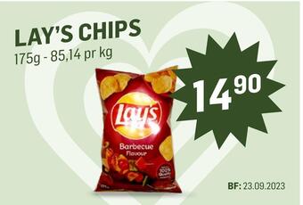 Holdbart Lay's chips tilbud