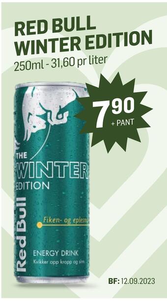 Holdbart Red bull winter edition tilbud