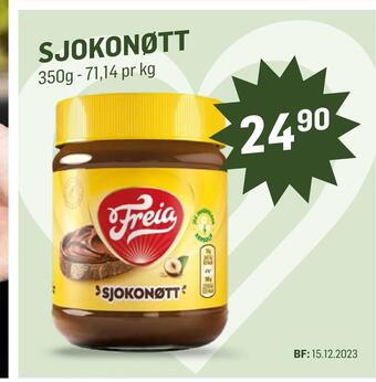 Holdbart Sjokonøtt tilbud