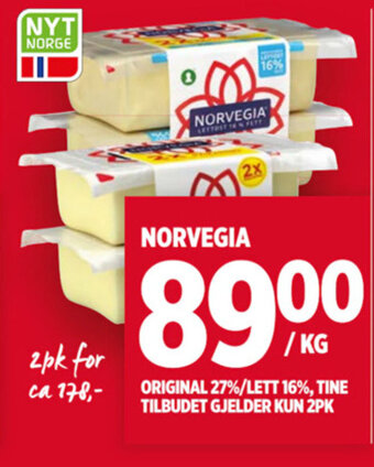 Meny NORVEGIA tilbud