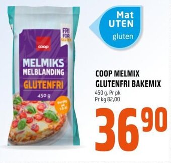 Coop Obs COOP MELMIX GLUTENFRI BAKEMIX tilbud