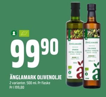 Coop Obs ÄNGLAMARK OLIVENOLJE tilbud