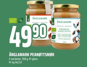 Coop Obs ÄNGLAMARK PEANØTTSMØR tilbud