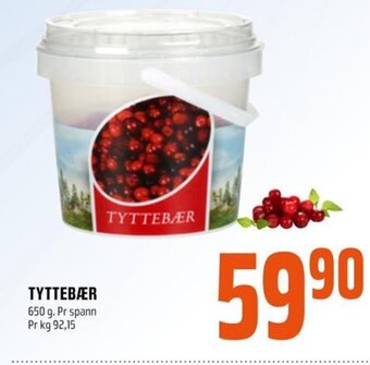 Coop Obs TYTTEBÆR tilbud