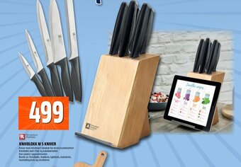 Coop Obs KNIVBLOKK M 5 KNIVER tilbud
