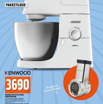 Coop Obs KENWOOD CHEF XL KVL4100W KJØKKENMASKIN tilbud
