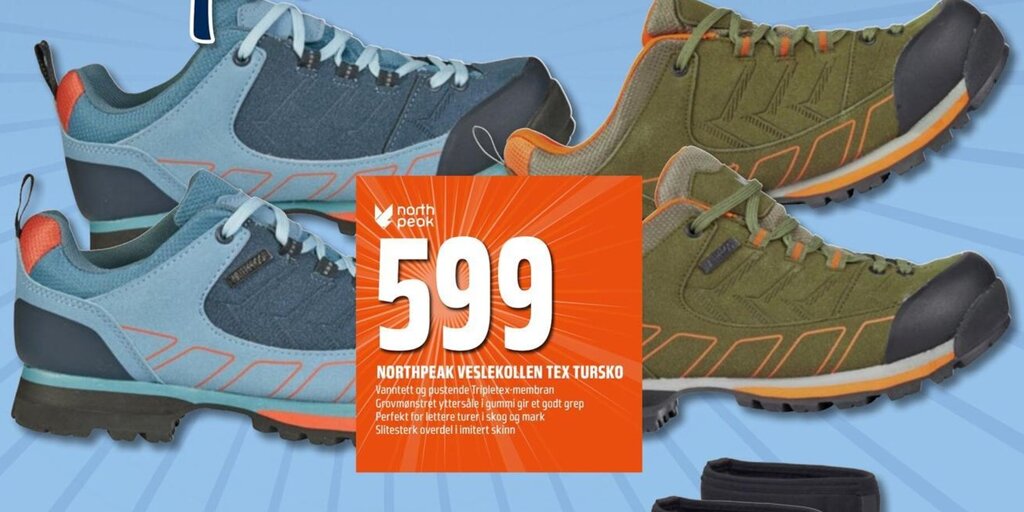 Coop Obs NORTHPEAK VESLEKOLLEN TEX TURSKO tilbud