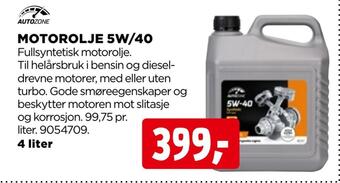 jem & fix Motorolje 5w/40 tilbud